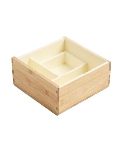 Vale Arc Empty Pantry Drawer Organizer Insert - Cream