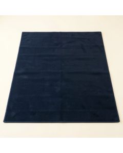 Stone Arc Rectangular Area Rug - Navy (synthetic illustration; no displayed measurements)