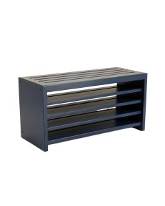 Brook Crest Shoe Storage Bench - Navy (synthetic illustration; no displayed measurements)