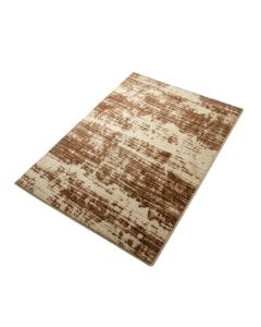 Iredale Abstract Tufted Wool Brown/Beige Area Rug
