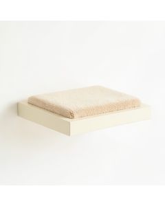 Field Bluff Wall-Mounted Cat Perch - Cream (synthetic illustration; no displayed measurements)