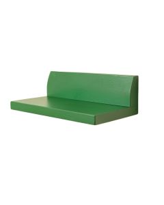 Clay Dale Wall-Mounted Cat Perch - Green (synthetic illustration; no displayed measurements)