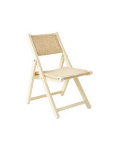 Rowan Bridge Folding Outdoor Chair - Cream