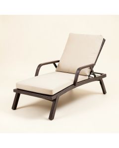 Cloine Patio Reclining Chaise Lounge With Cushion (synthetic illustration; no displayed measurements)