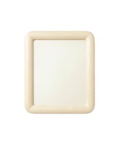 Shore Crest Framed Wall Mirror - Cream