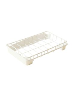 Maple Brook Empty Under-Desk Cable Tray - White
