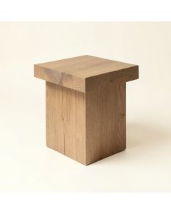 Quiles Block End Table (synthetic illustration; no displayed measurements)