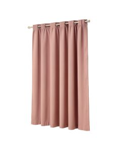 Adrieanna Casual Solid Semi-Sheer Grommet Single Curtain Panel