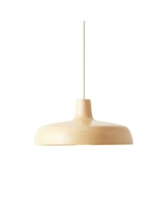 Moss Dale Pendant Light Suspended From One Plain Cable - Cream