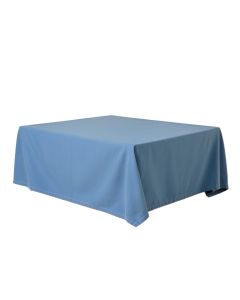 Alder Canyon Flat Bed Sheet - Blue (synthetic illustration; no displayed measurements)