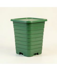 Heath Bridge Closed Garden Compost Bin - Green (synthetic illustration; no displayed measurements)