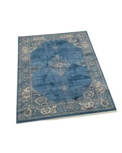 Barksdale Blue Indoor/Outdoor Area Rug (synthetic illustration; no displayed measurements)