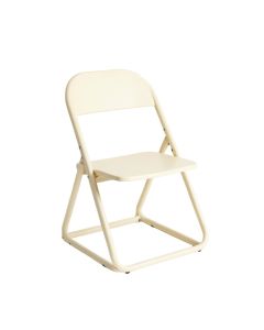 Alder Dale Folding Outdoor Chair - Cream (synthetic illustration; no displayed measurements)
