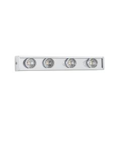 Evgeniy 4-Light Dimmable Polished Chrome Vanity Light