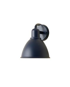 Dune Canyon Wall Sconce Mounted On A Plain Wall - Navy