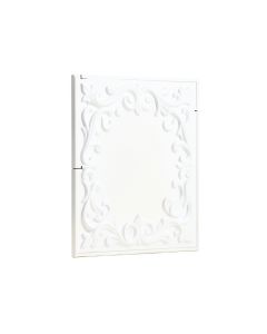 Seville 3D Decorative 11.88 '' X 11.88 '' 3D Wall Panel In White