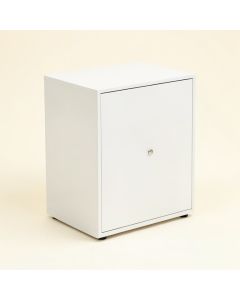 Simple Home Office Storage Cabinet (synthetic illustration; no displayed measurements)