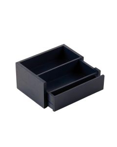 Field Bend Empty Coffee-Station Organizer - Navy (synthetic illustration; no displayed measurements)