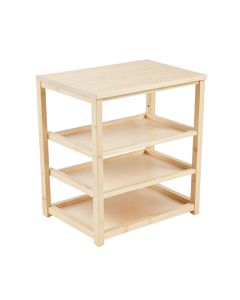 Linden Bluff Empty Countertop Canister Rack - Ivory