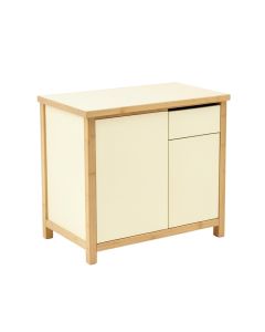 Wren Crest Freestanding Laundry Folding Counter - Cream
