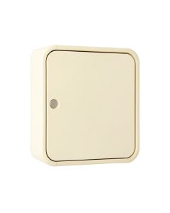 Shore Bluff Wall-Mounted Laundry Cabinet - Ivory (synthetic illustration; no displayed measurements)