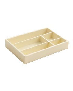 Clay Branch Empty Pantry Drawer Organizer Insert - Cream