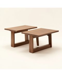 Island Estate 2 Piece Coffee Table Set (synthetic illustration; no displayed measurements)