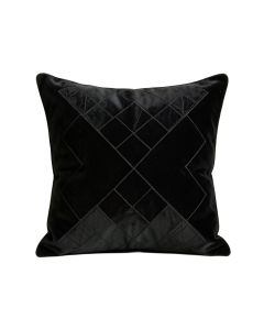 Cliff Crossing Filled Accent Pillow - Black