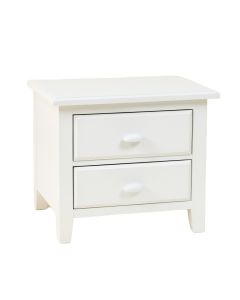 Field Canyon Nightstand - White (synthetic illustration; no displayed measurements)