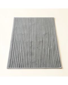 Aspen Falls Bath Mat - Gray (synthetic illustration; no displayed measurements)