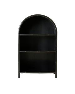 Laurel Crest Freestanding Bookcase - Black