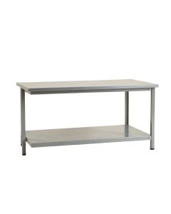 Linden Bend Empty Workshop Workbench - Gray (synthetic illustration; no displayed measurements)