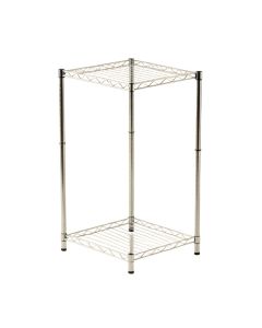 Jonathan 70.87 '' H X 26.77 '' W X 26.77 '' D Wire Shelving Rack Corner Unit Storage