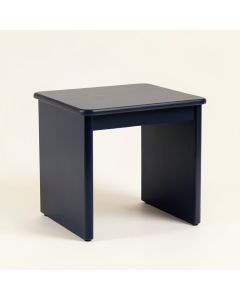 Summit Arc Small Writing Desk - Navy (synthetic illustration; no displayed measurements)
