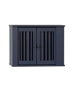 Cove Dale Wall-Mounted Entry Cabinet - Navy (synthetic illustration; no displayed measurements)