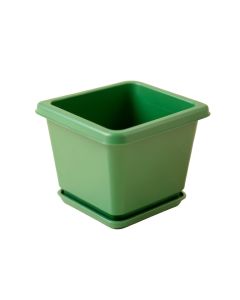 Alder Bluff Empty Planter - Green