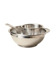 Cook Pro All Purpose 3 Piece Stainless Steel Strainer Set