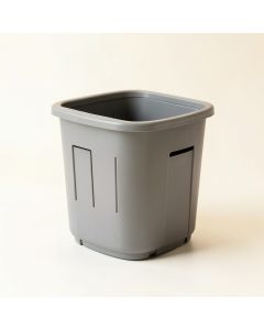 Slate Branch Closed Garden Compost Bin - Gray (synthetic illustration; no displayed measurements)