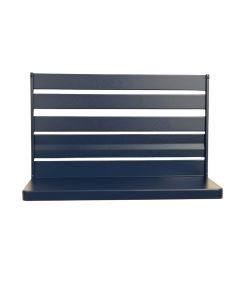 Ridge Bend Wall-Mounted Entryway Organizer Shelf - Navy