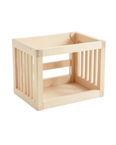 Pine Crest Empty Furniture-Style Pet Crate - Ivory