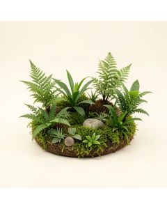 Berea Aloha Hawaii Free Spirited Hippie Hawaii Themed Vacation Fairy Garden (synthetic illustration; no displayed measurements)