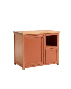 Cliff Bend Freestanding Laundry Folding Counter - Terracotta (synthetic illustration; no displayed measurements)