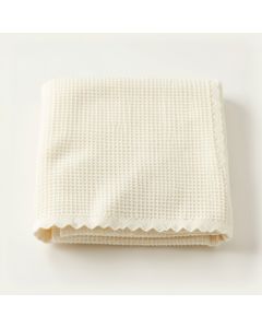 Linden Edge Bath Towel - Cream (synthetic illustration; no displayed measurements)