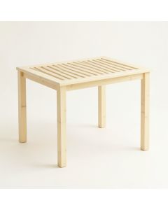 Heath Dale Patio Table - Cream (synthetic illustration; no displayed measurements)