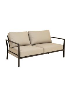 Castilloux Patio Sofa With Cushions (synthetic illustration; no displayed measurements)