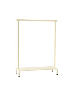 Shore Crest Empty Garment Rack - Ivory (synthetic illustration; no displayed measurements)