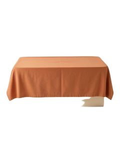 Cliff Branch Flat Bed Sheet - Terracotta