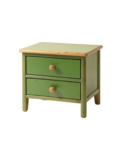 Field Edge Nightstand - Green (synthetic illustration; no displayed measurements)
