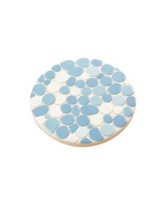 0.8 '' X 0.8 '' Porcelain Penny Round Mosaic Wall & Floor Tile