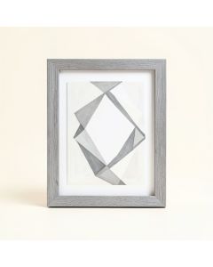 Geometric I - Picture Frame Painting Print On Wood (synthetic illustration; no displayed measurements)